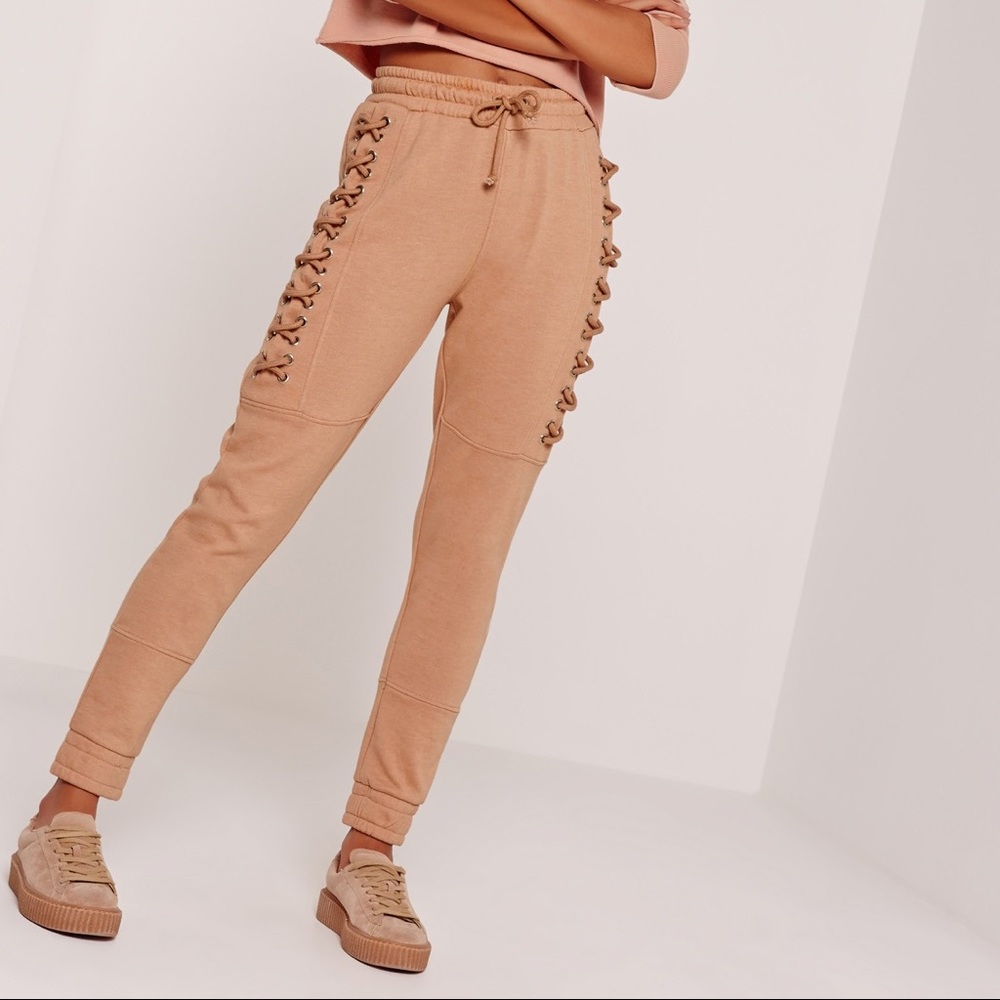 Nude joggers